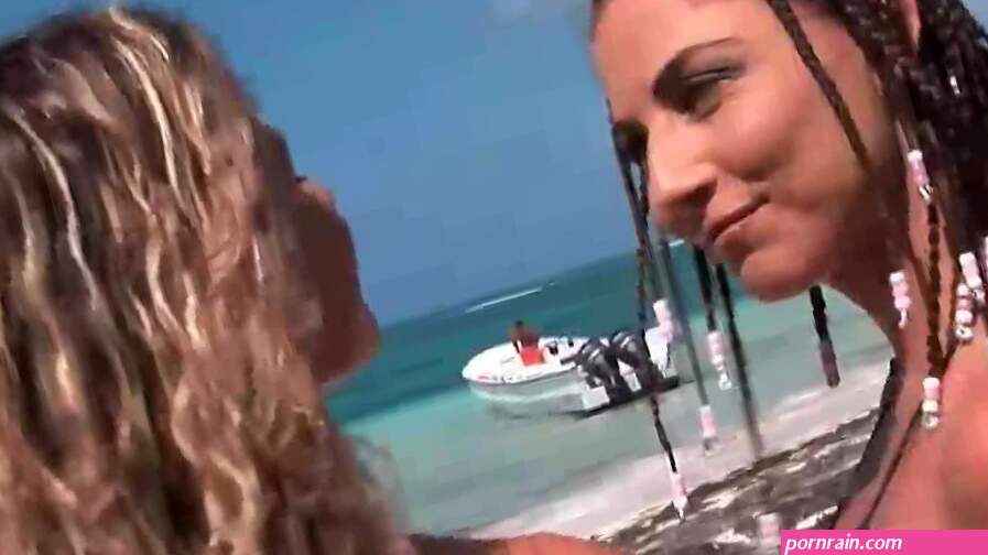 Smoking Hot Teen Bitches In Wild FFM Threesome One The Boat : Porn Tube