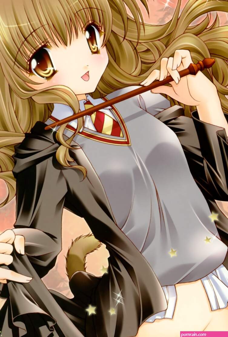 shigunyan harry potter hermione granger animal ears bottomless censored nopan pussy tail