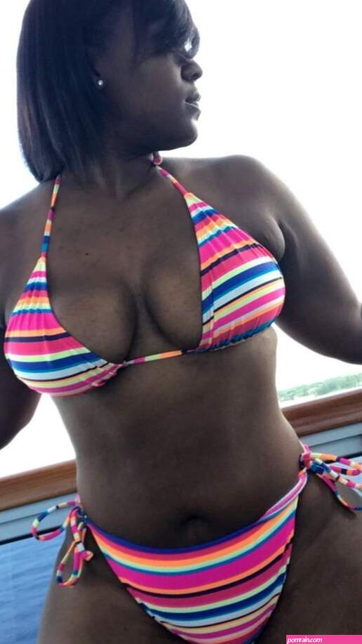 Bbw ebony bikini