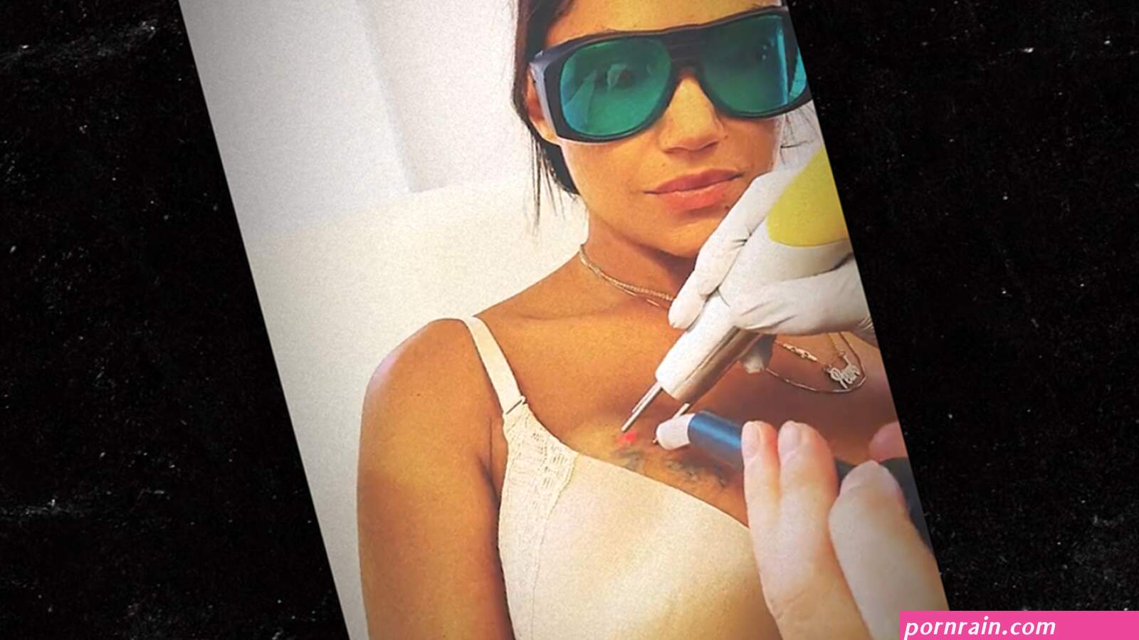 MMA Star Pearl Gonzalez Getting Boob Tattoo Removed