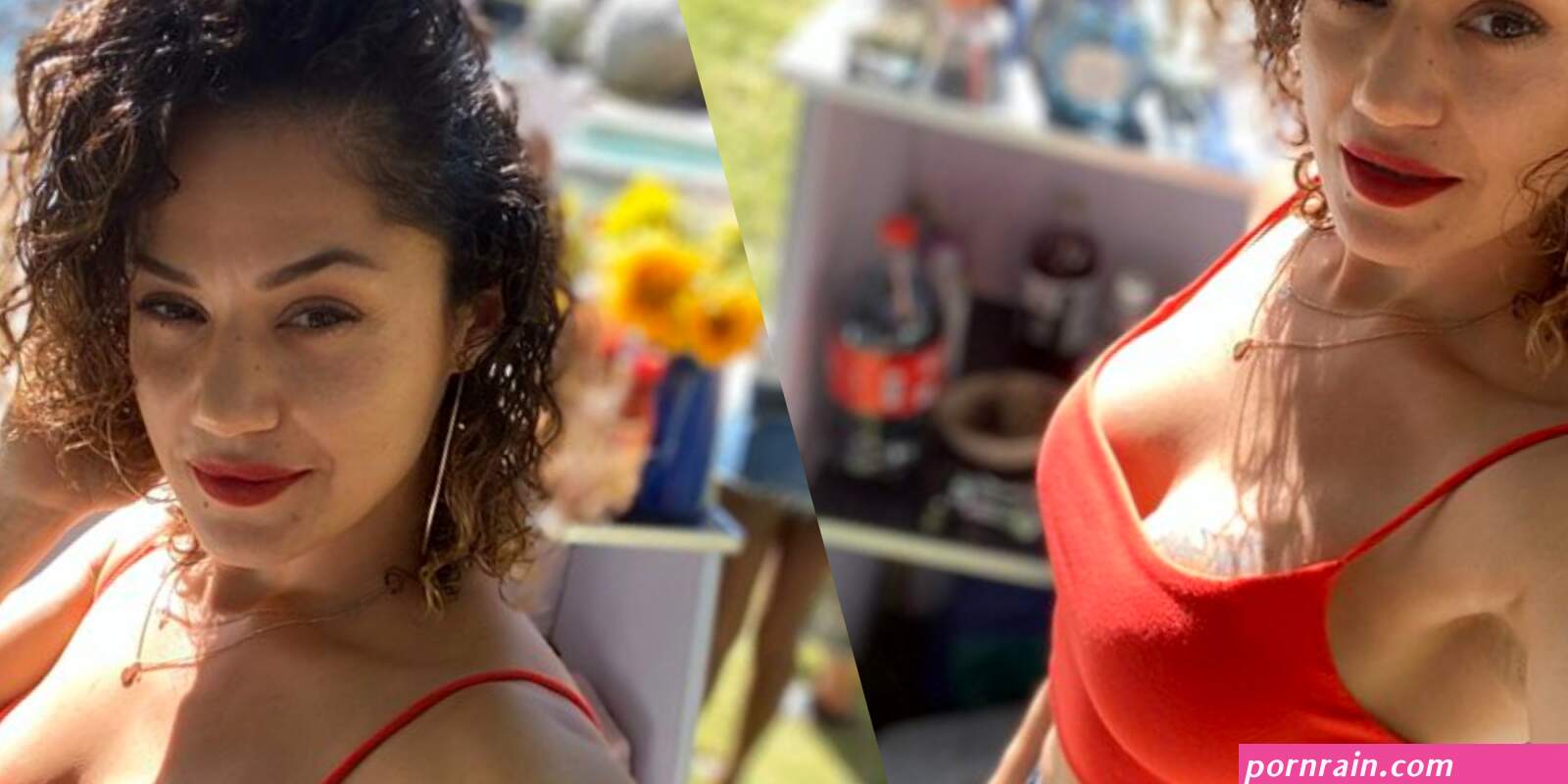 MMAs Pearl Gonzalez Channels Her Inner Marilyn Monroe By Posing Topless In Whit