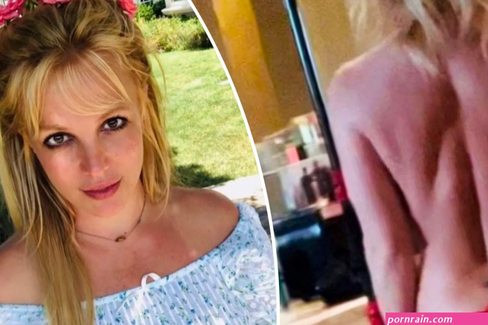 Britney Spears shows off her butt in tiny thong