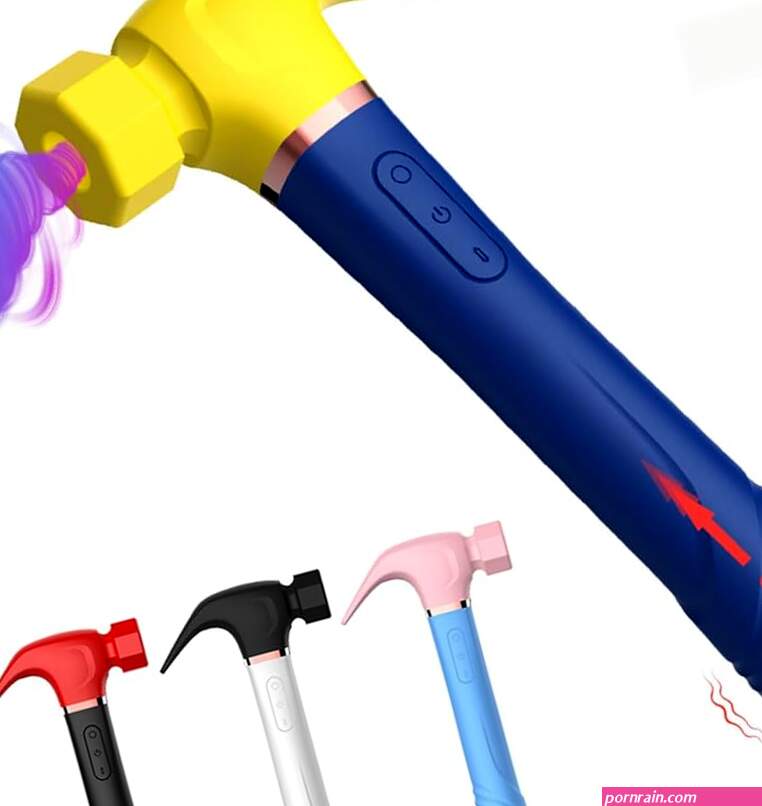 Hammer Sucking Vibrator Anal Sex Toys for Women 4 In1 G Spot Anal Plug Dildo Thrusting Vibrator with 31 Modes Clitoral Nipple Stimulator Vibrators...