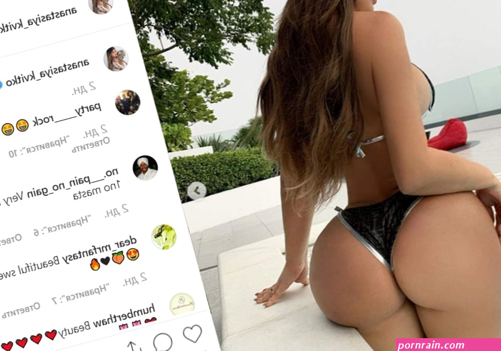 Lingerie-Clad Russian Kim K Wants COVID Isolationship