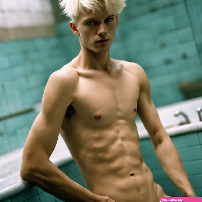A nude young 18-year-old blond boy from a punk roc by LilBri71 on DeviantArt