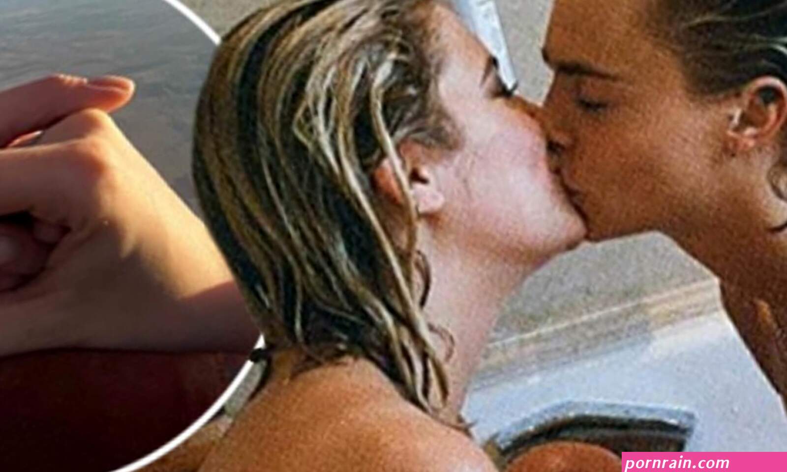 Cara Delevingne and Ashley Benson kiss in the bath for photo