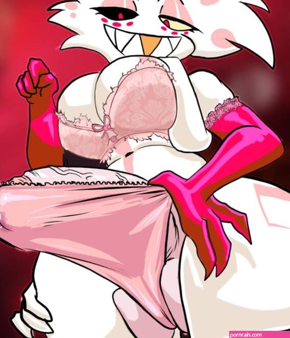 Rule 34 XYZ hazbin hotel angel dust hazbin hotel syrupglazed 1boy balls