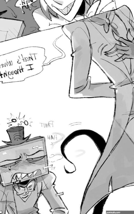 Rule 34 XYZ hazbin hotel alastor hazbin hotel vox hazbin hotel asexual choking