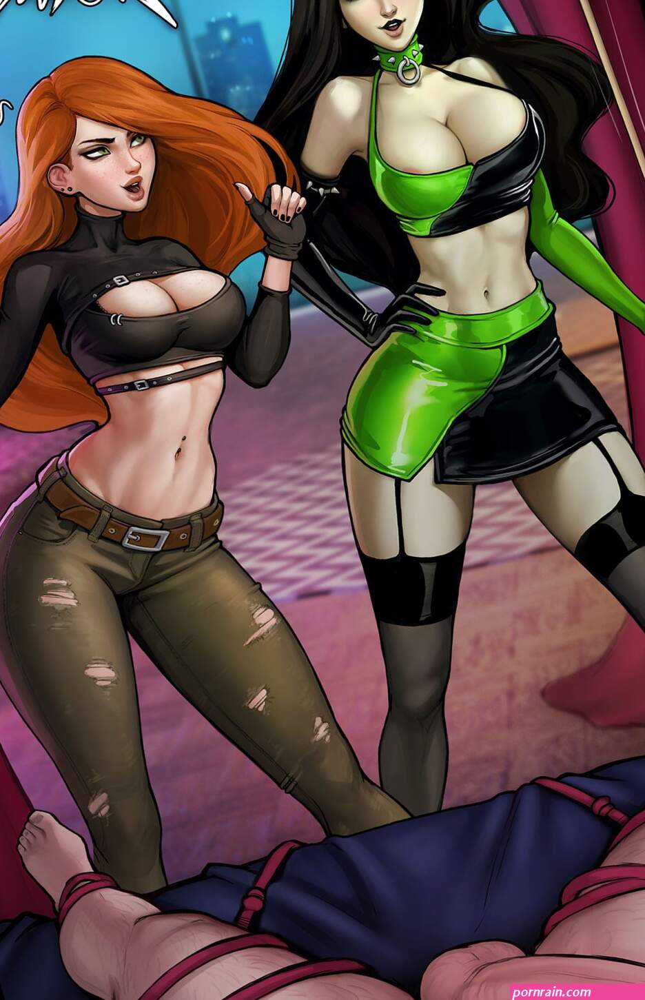 Slave of Kim and Shego Kim Possible By Aroma Sensei