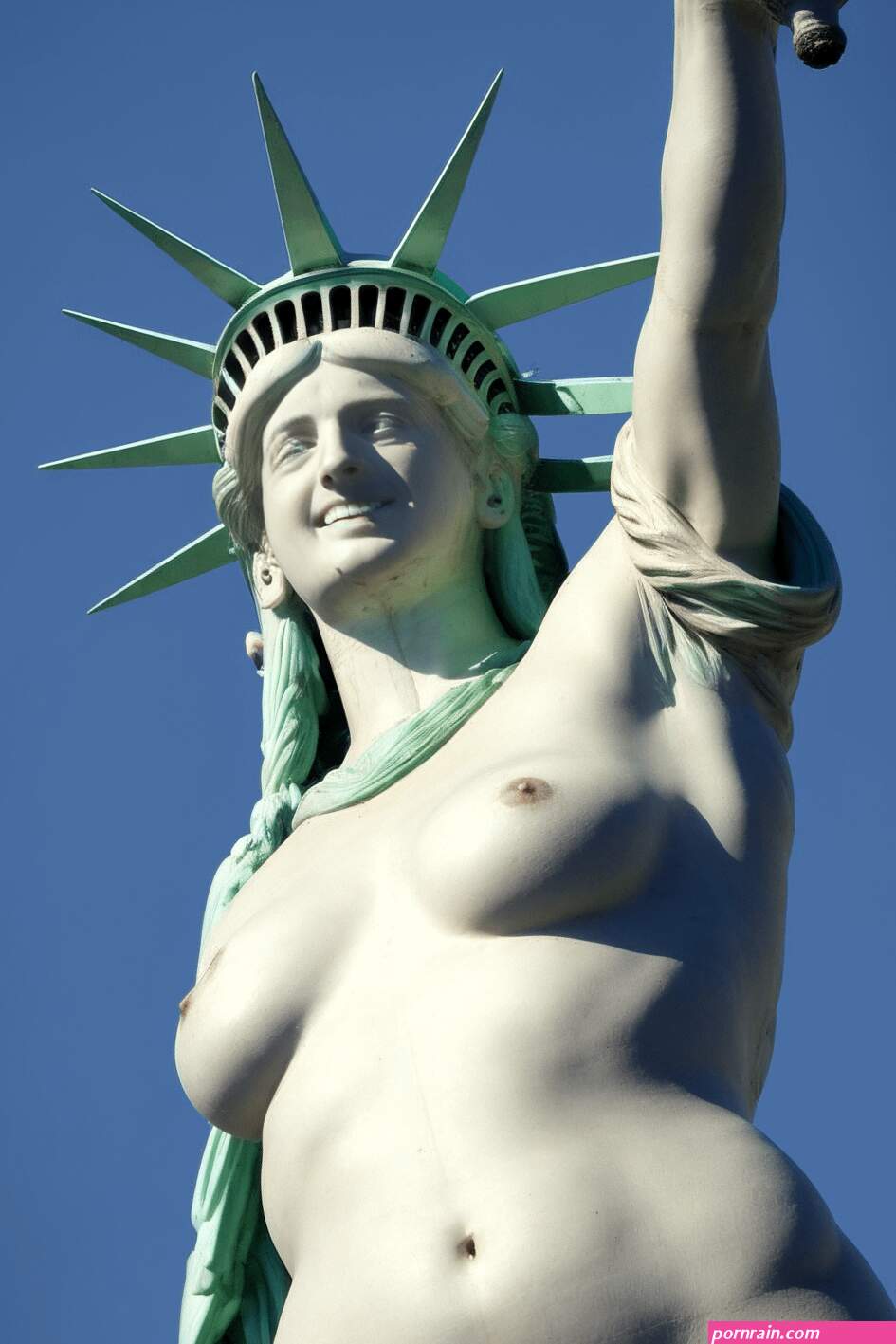 The new Statue of Liberty design