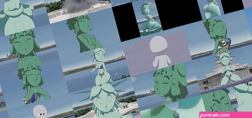 Statue of Liberty Tansau Porn Animation 18