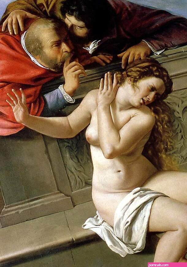 Susana desnuda espiada por los viejos