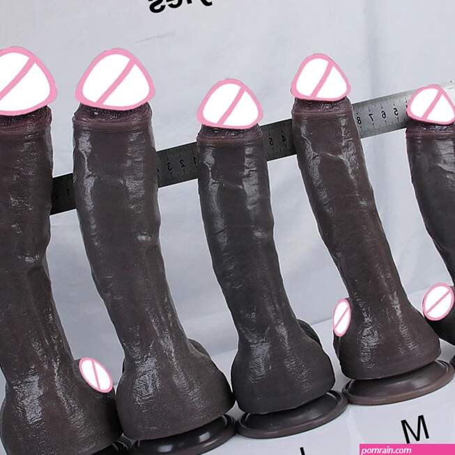 Looking for Big Long Dildo Realistic Dick Strapon Penis Soft Suction Cup Black Vagina Masturbator Anal Sex Toy For Woman G-spot Stimulation Manufacturers