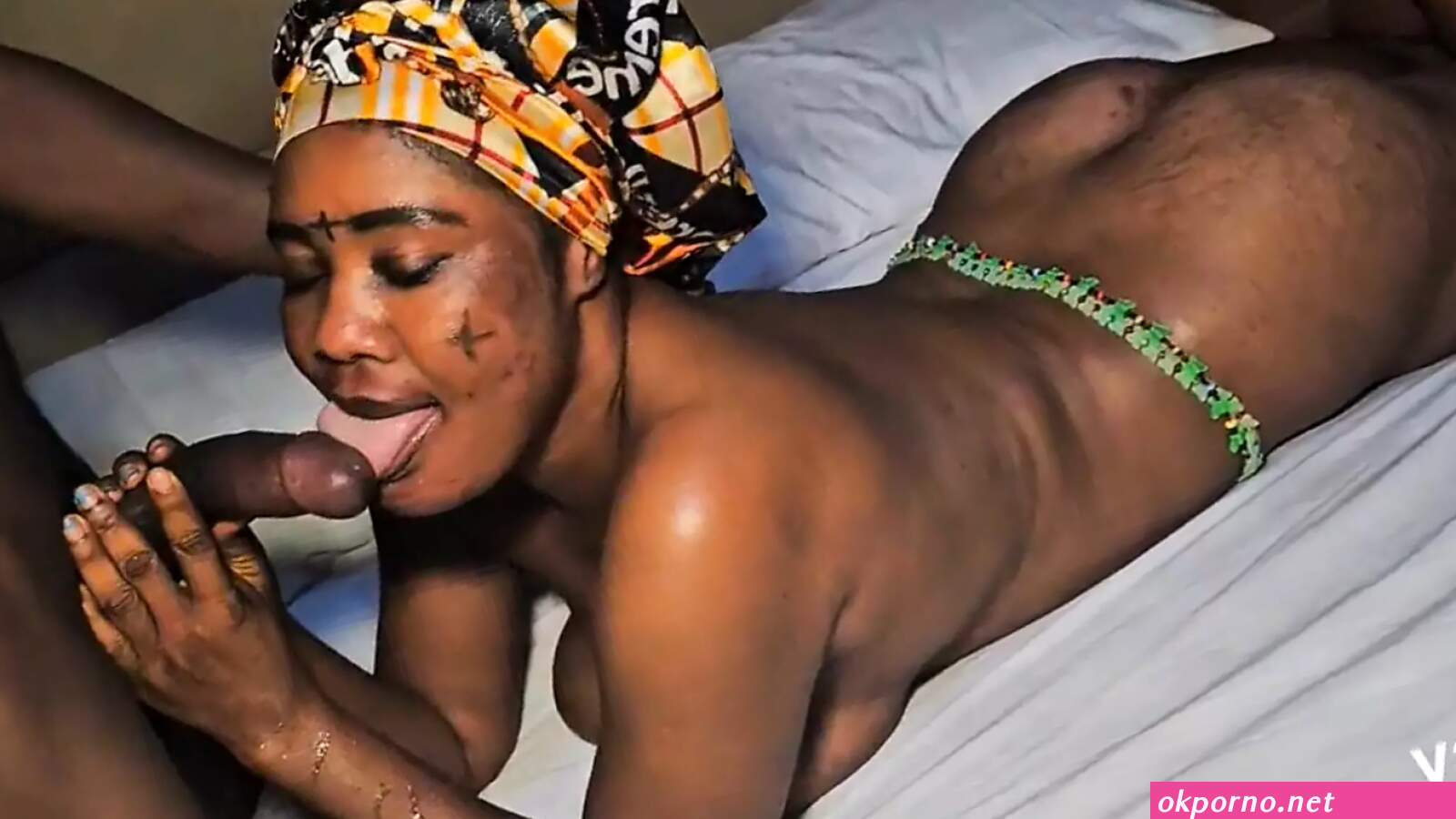 My Sugar Mummy Sucking My Big Dick: Nigerian Cowgirl Porn