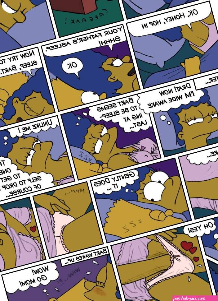 Los Simpsons especial de Navidad Sitcom Comic Porno Dibujos animados Parodia porno