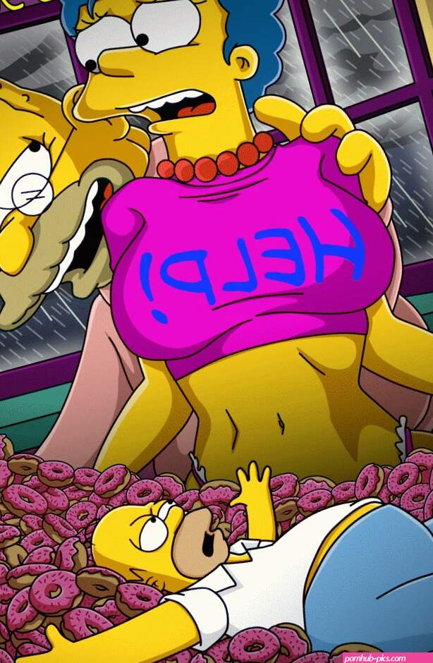 Jimmy Moms Bed The Simpsons Colorized comic porn