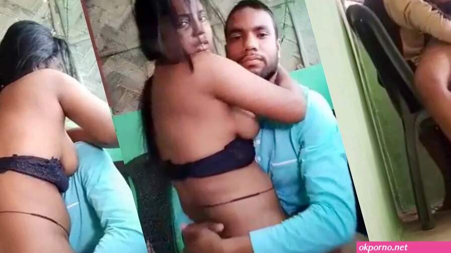 Horny Bangladeshi college girl sex with lover on chair leaked clip