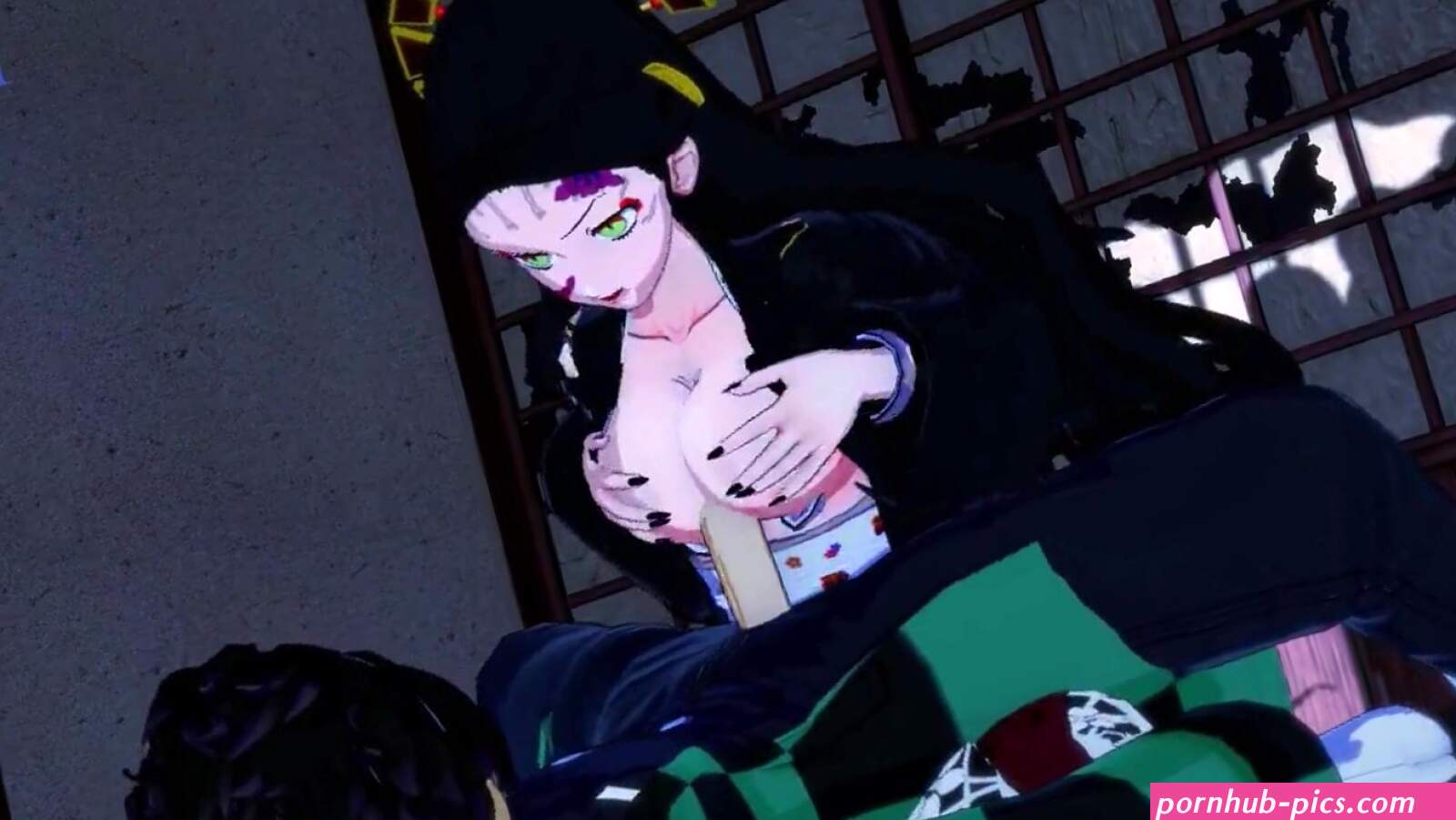 Daki And Tanjiro Kamado Have Deep Sex In A Japanese-Style Room.