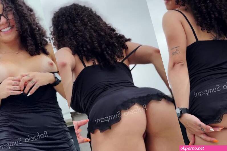 Rafaela Sumpani Pelada De Vestido Sem Calcinha Em Pblico