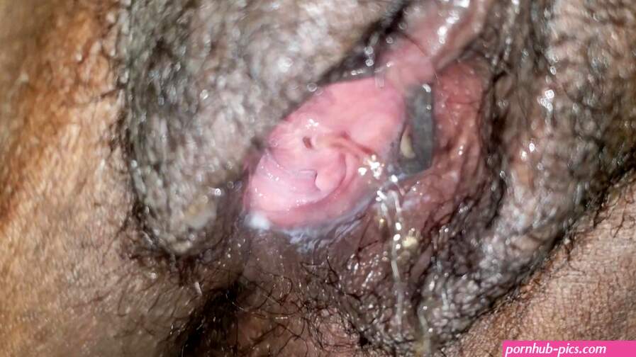 Hairy Black Vagina Pee