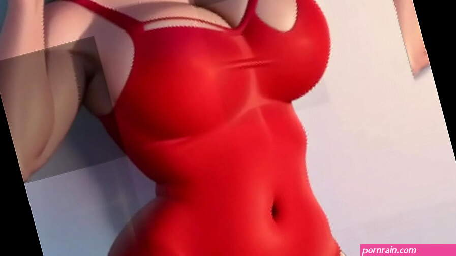 3d Ai big booty thick girls cartoon quickie