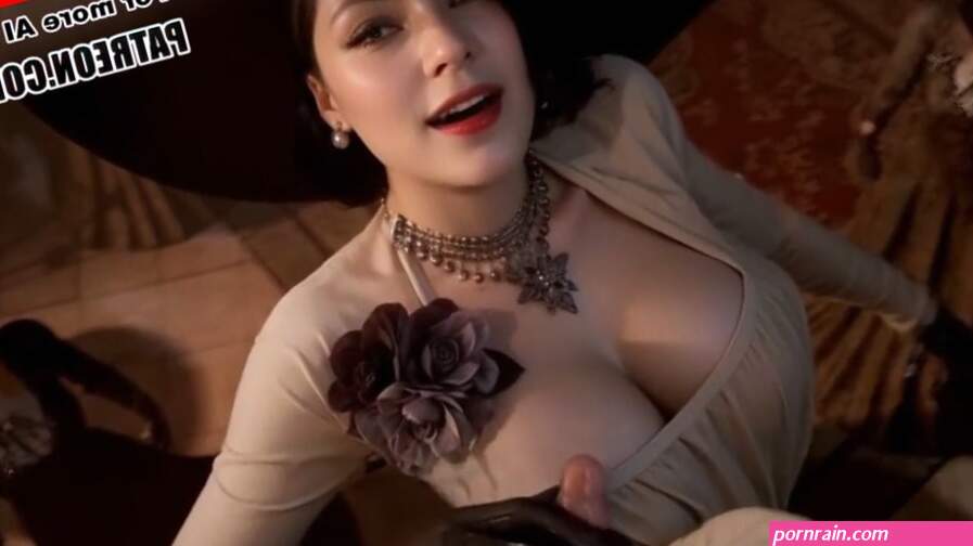 Resident Evil Lady Dimitrescu Cosplay Jerking You off Uncensored Hentai Ai Generated