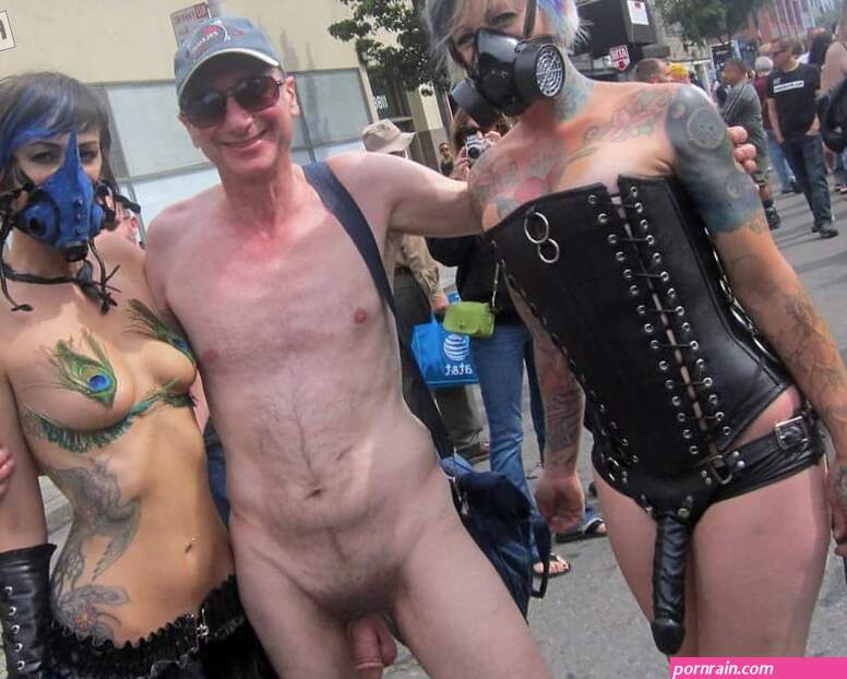 Naked Folsom Street Fair Exhibitionist Brucie CFNM BDSM public nudity Public Nudity Pics Real Amateurs from Google Tumblr Pinterest Facebook Twitter Instagram and Snapchat.