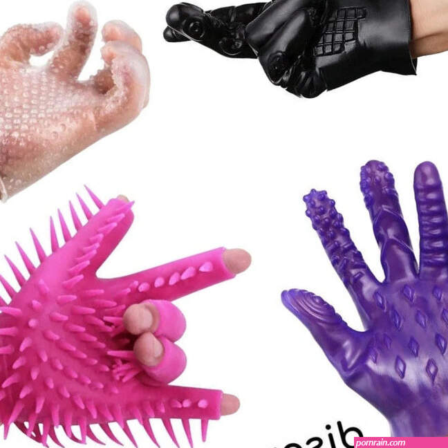 Masturbation Sex Glove Toy For Couples Erotic Vagina Anal Stimulator Palm Finger