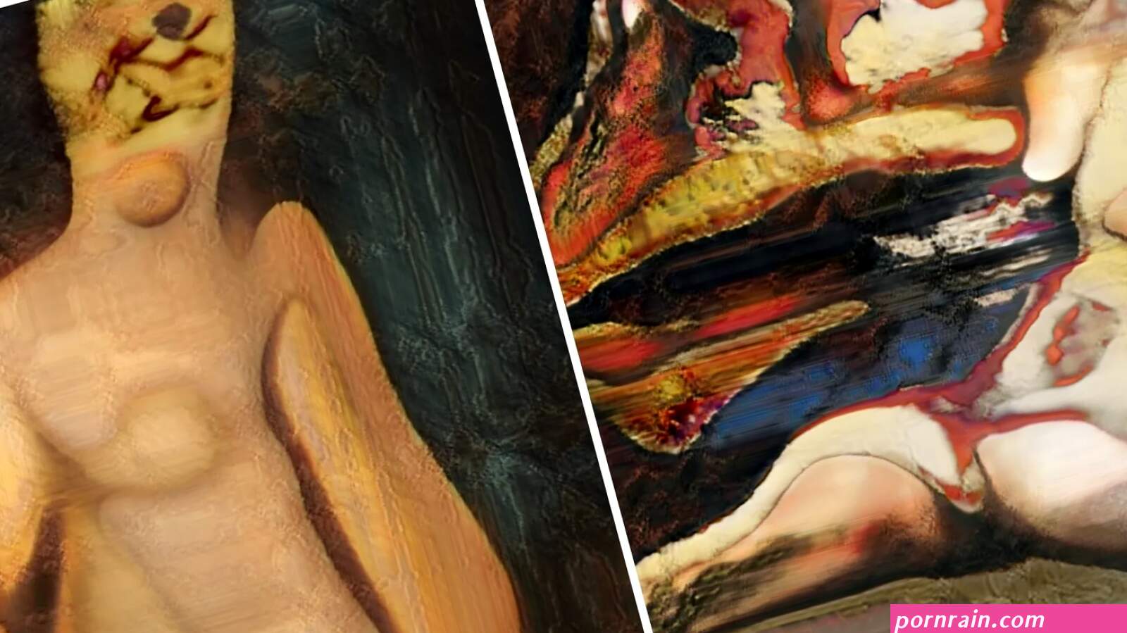 A Teenager Used AI to Generate Bizarre Surreal Nude Portraits