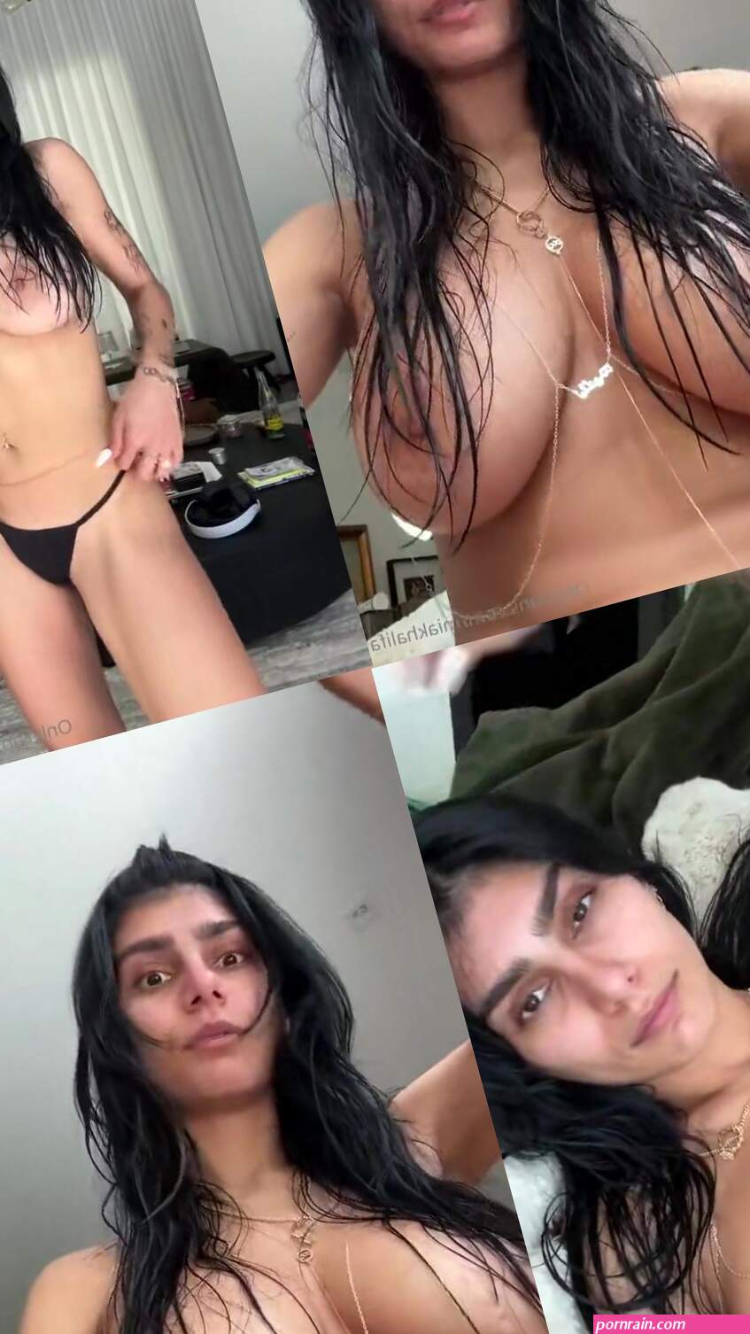 Mia Khalifa Nude Topless Livestream OnlyFans Video Leaked
