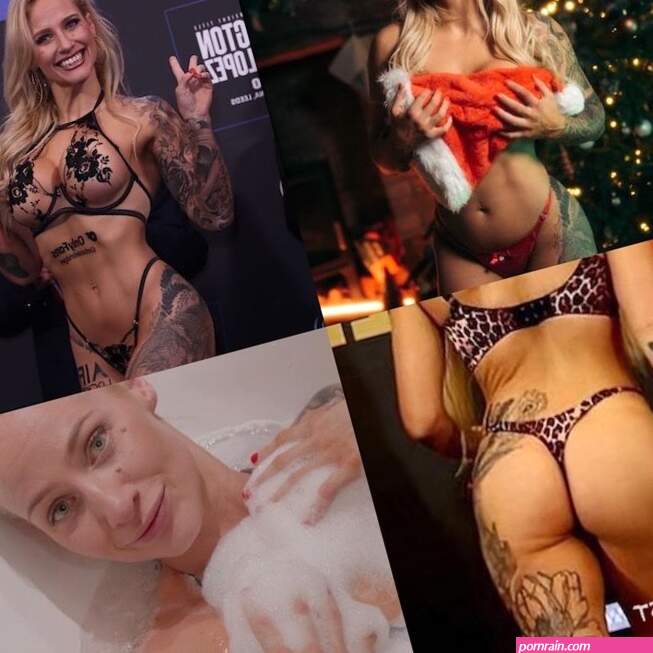 Ebanie Bridges aka Blonde Bomber Nude and Sexy Photo Collection