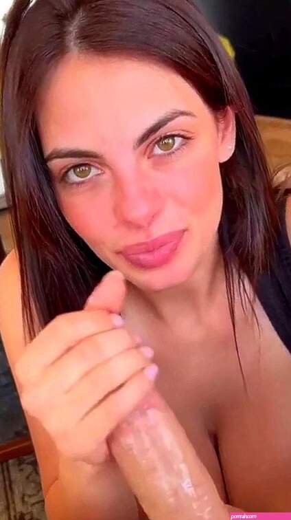 Watch Pov Blowjob from Huge Tits Brunette MILF I found her at