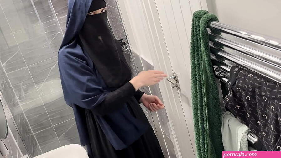 I caught gorgeous arab girl in niqab mastutbating in the bathroom.