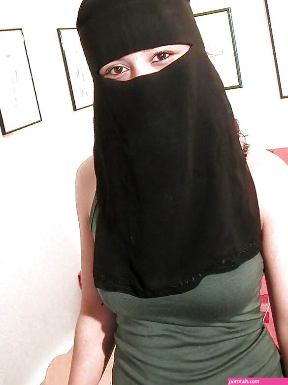 Sexy big tits Hijabi with Niqab masturbating Porn Pictures XXX Photos Sex Images 1641063