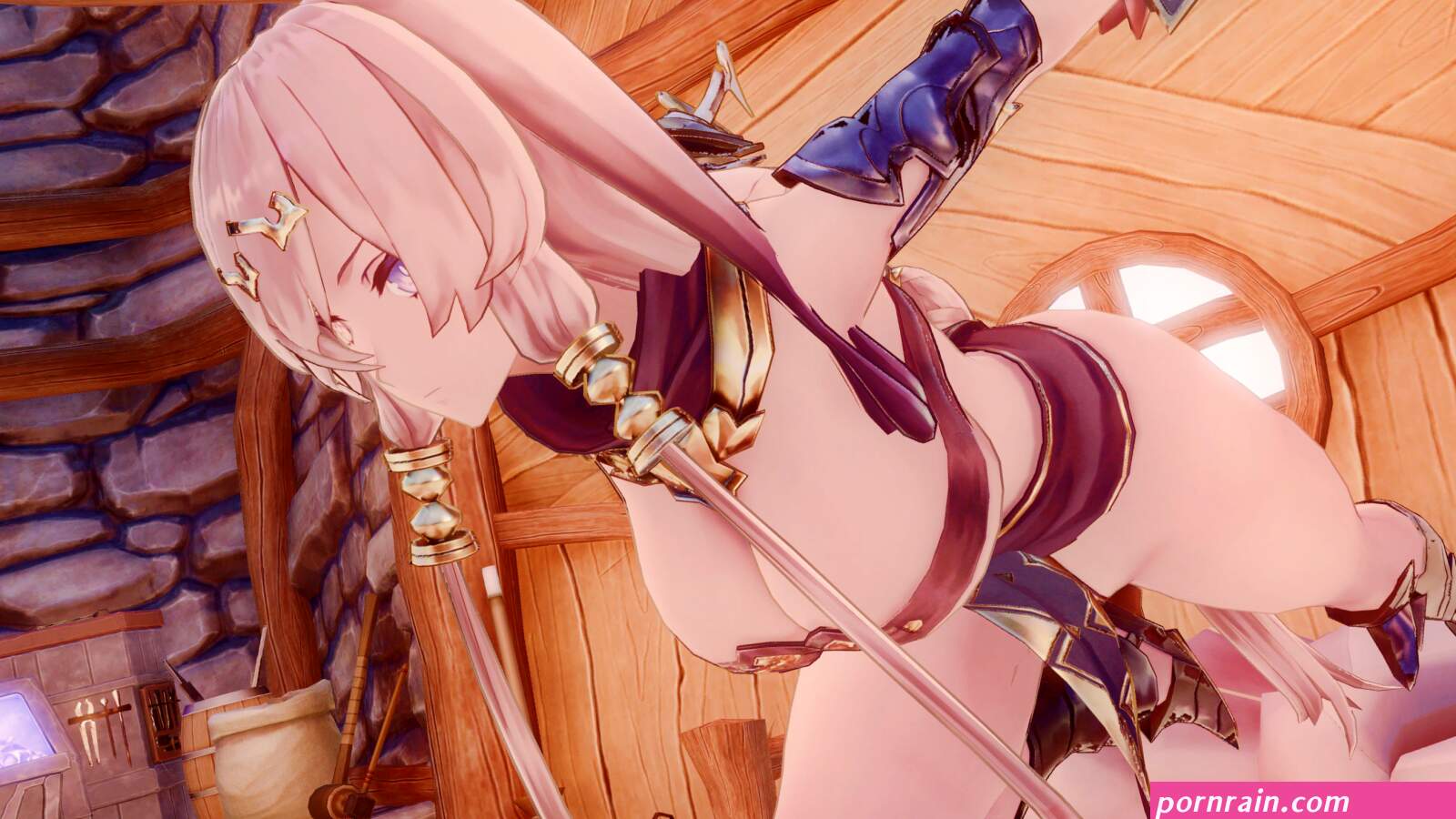 Topless Ryza Mod Surfaces Lila Mod Nearly Strips Her Completely
