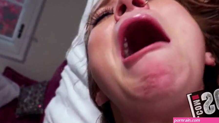 Screaming bloody murder during her first anal sesh