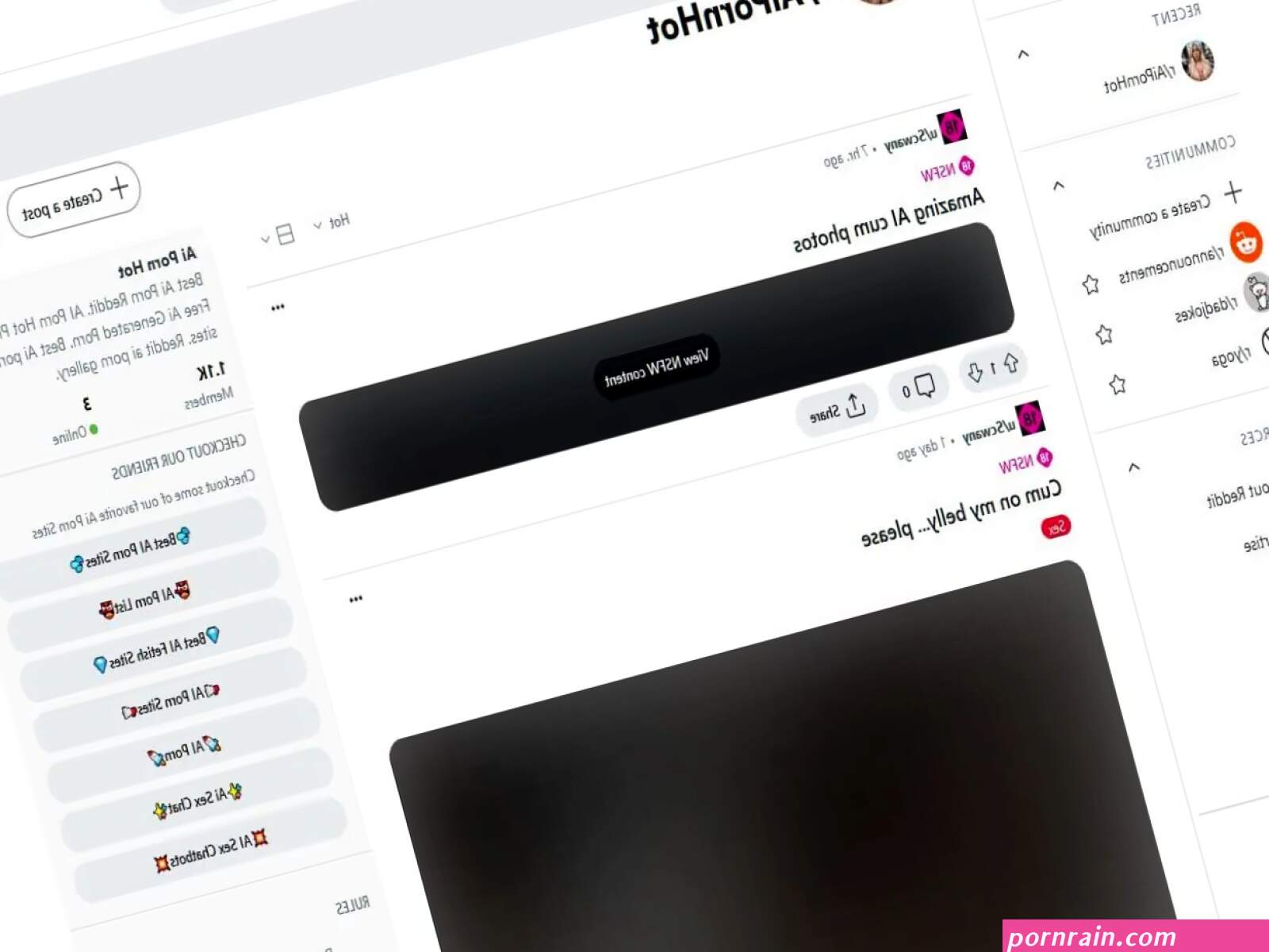 Ai Porn Reddit