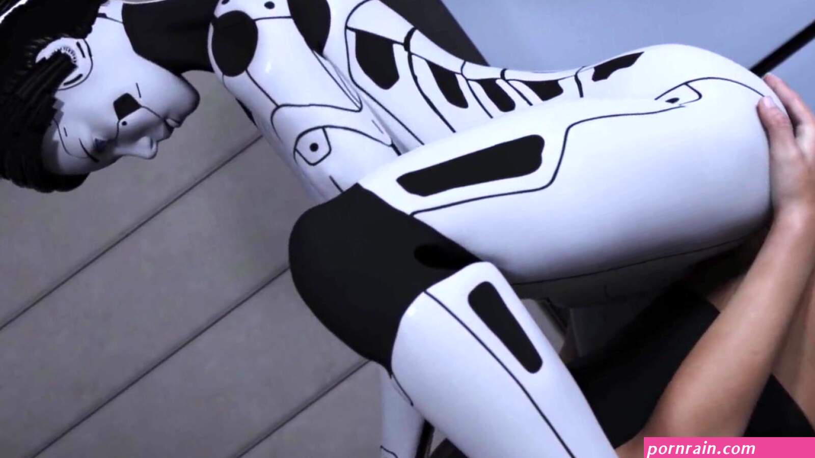 Projekt Passion Busty AI Sex Robot Gets Anal Fucking by Big Cock with Big Bouncing Tits watch online