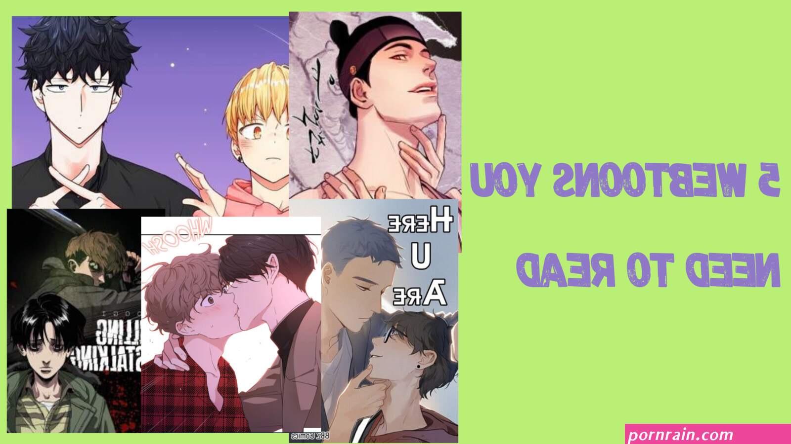 Gay fuck comics on webtoon