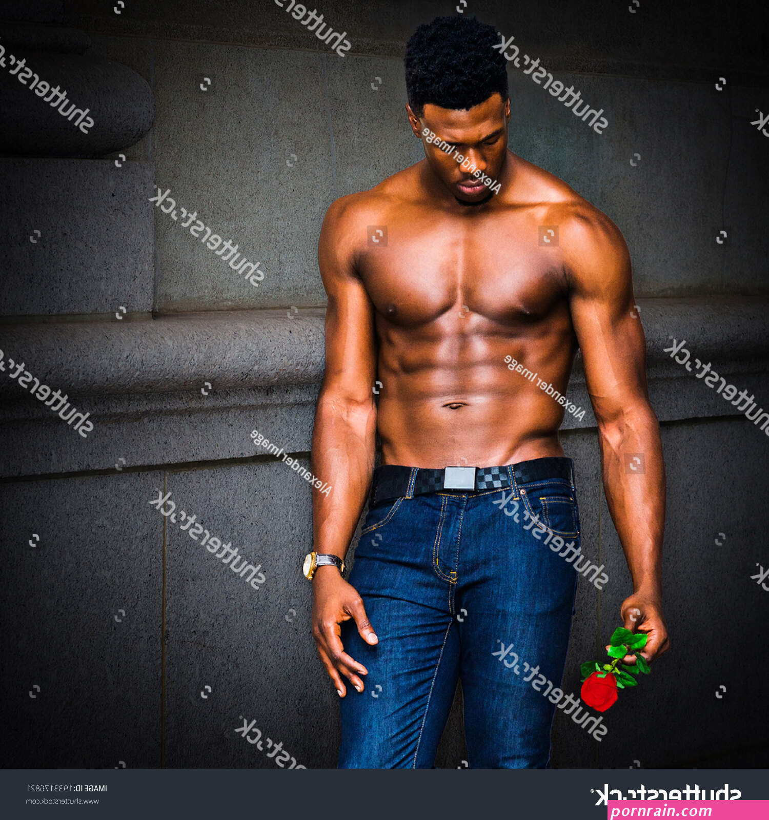 Naked men sexy black