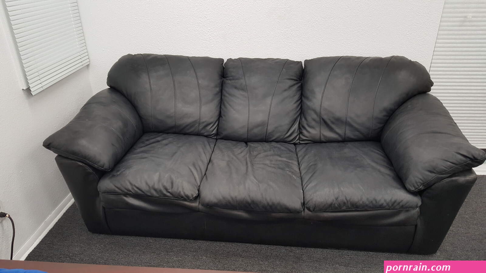 Sex on wood sofa in garage brazzers