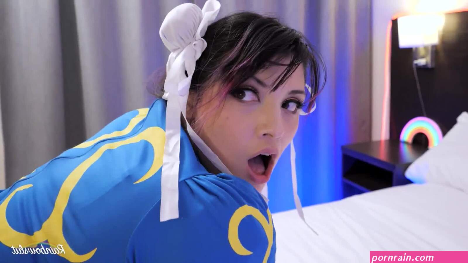 Chun li vs ryu cosplay ahegao fuck rainbowslut