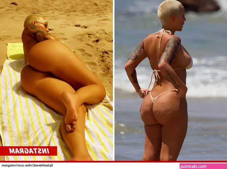 Amber rose booty