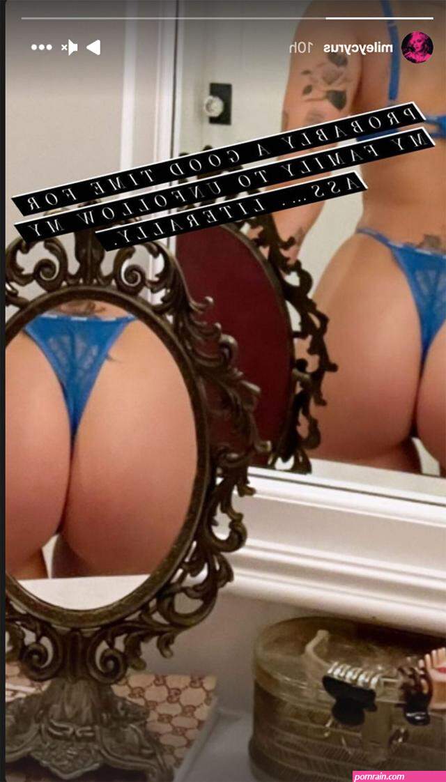 Miley cyrus booty