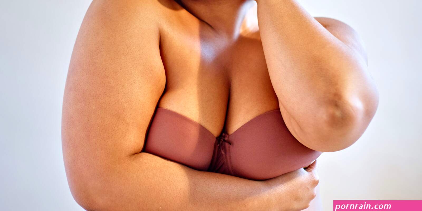 Huge bulging tits
