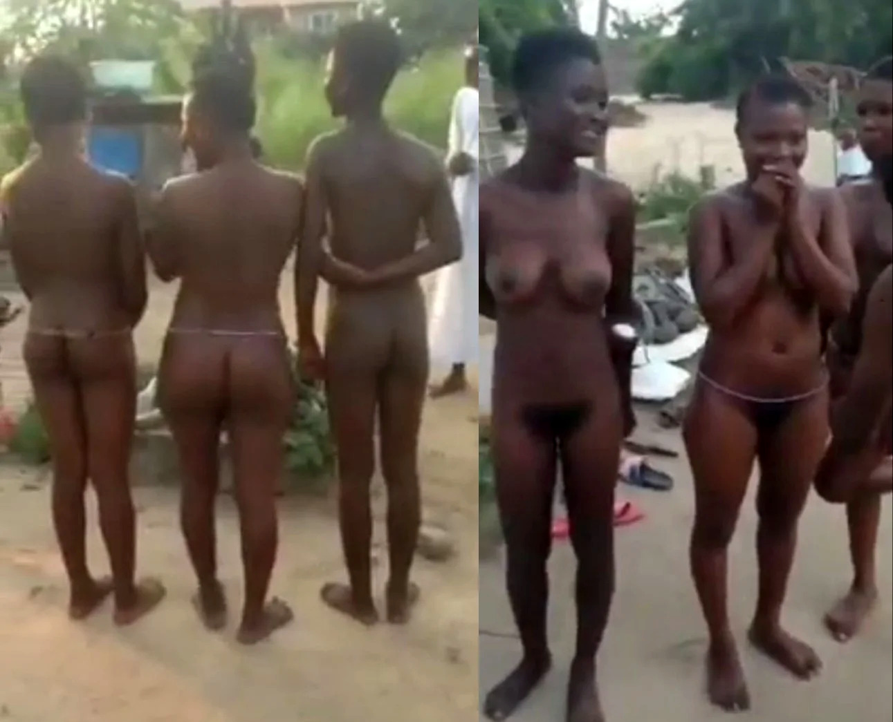 Hausa hairy women pussy boobs