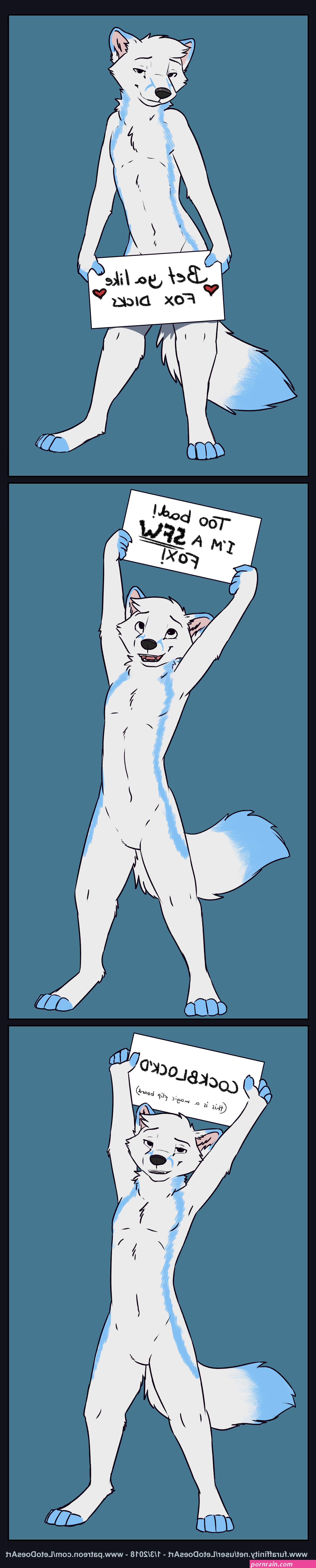 Nude fox