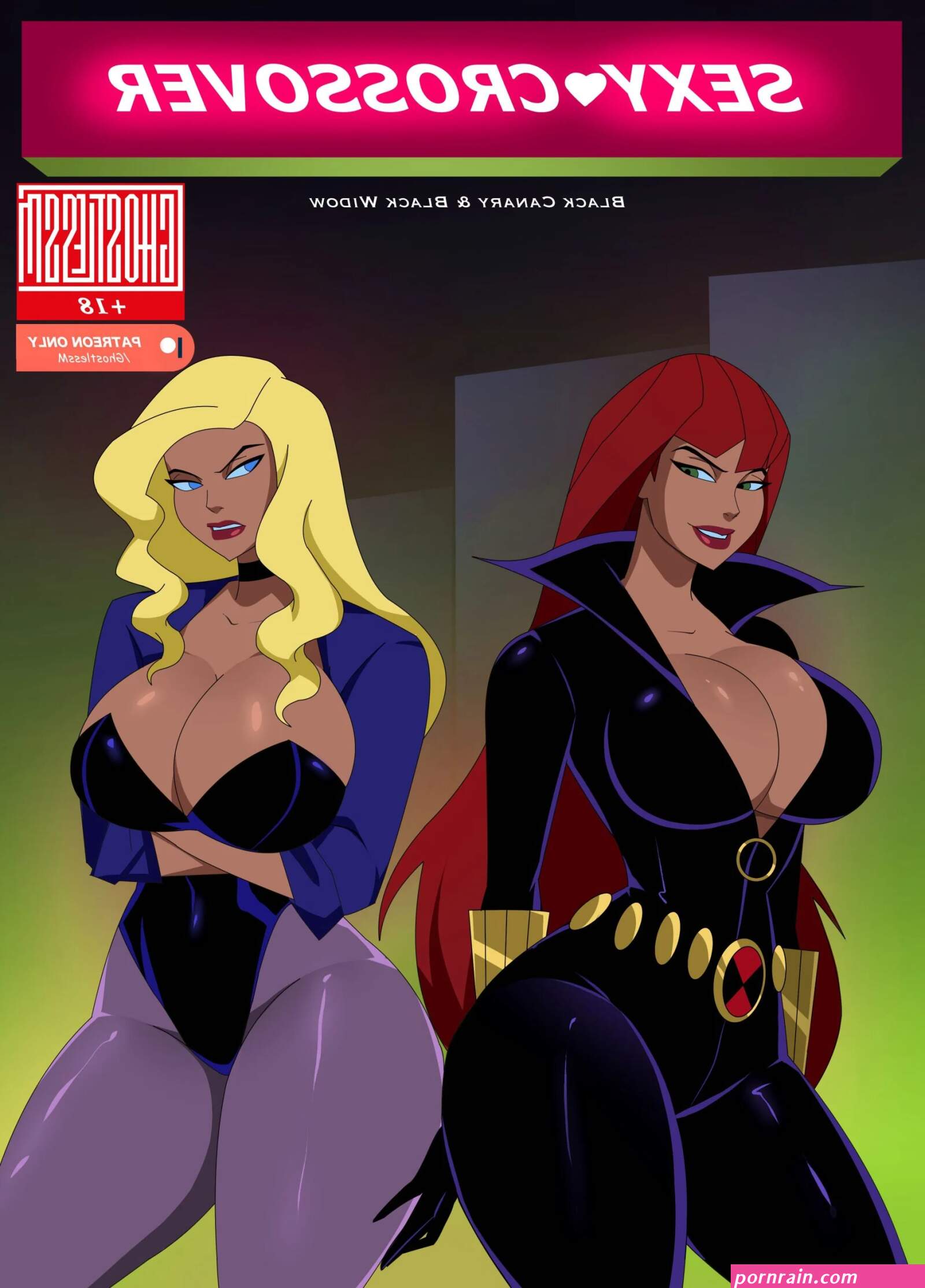 Ebony big pusy pissing femdom cartoon