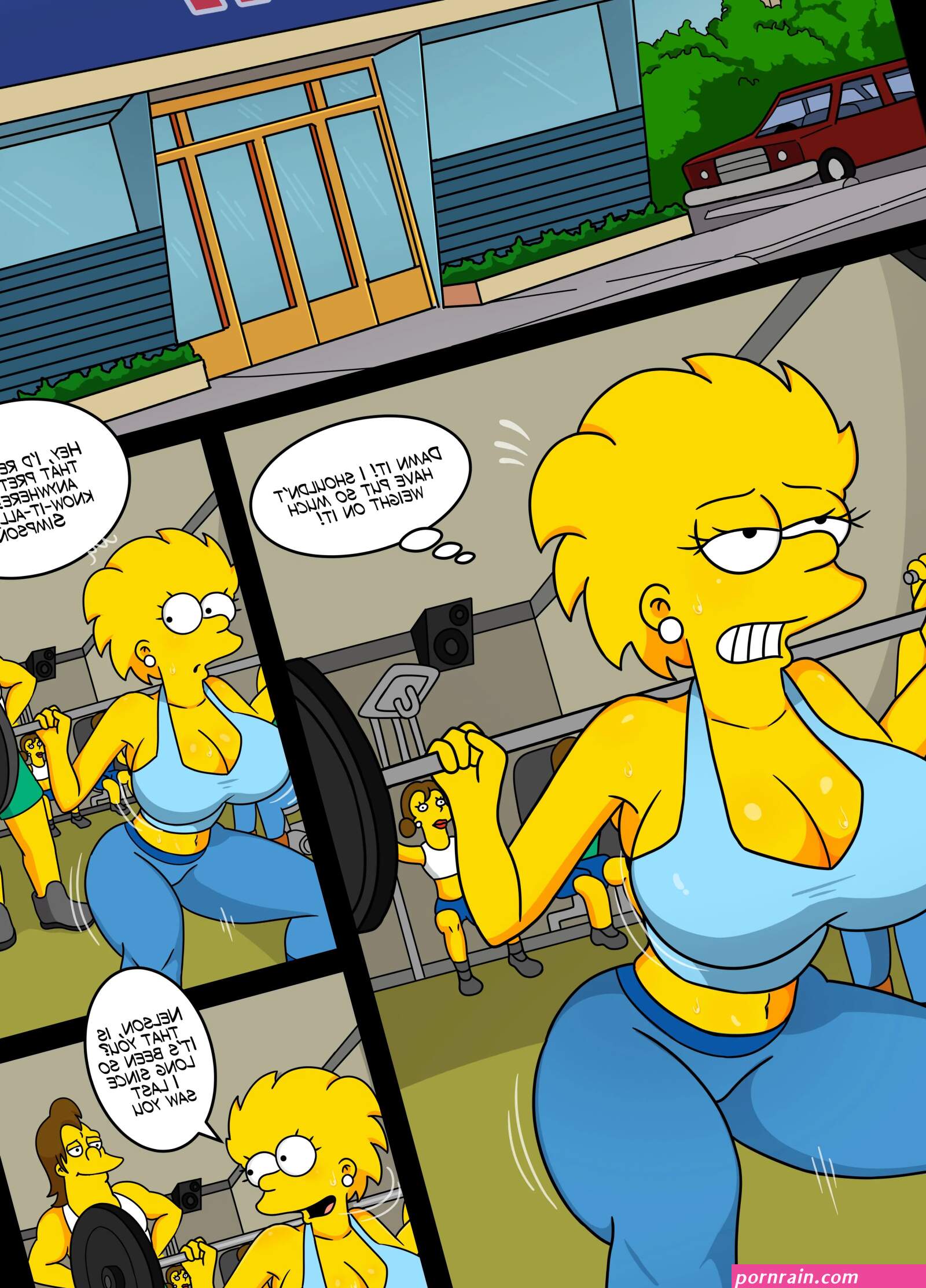 Cartoon porno de los simpson